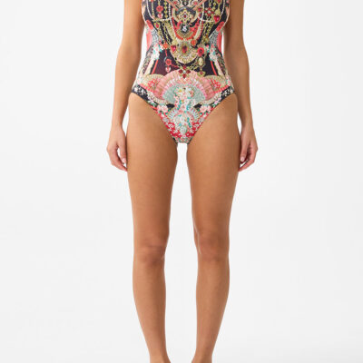 CAMILLA V Neck Underwire One Piece With Back Closure Daughters OF Duende - Image 1