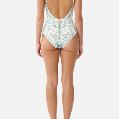 CAMILLA V Neck Underwire One Piece W Scoop Back Ballad OF the Bibliothèque - Image 2