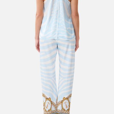CAMILLA V Neck Top With Knot Back Spirit OF Stripes - Image 2