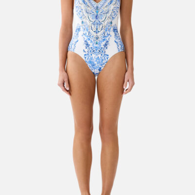 CAMILLA V Neck One Piece With V Back Ceramic Panoramic - Image 1