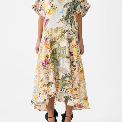 CAMILLA V Neck Kaftan With Drop Waist the Architects OF Alcázar - Image 1