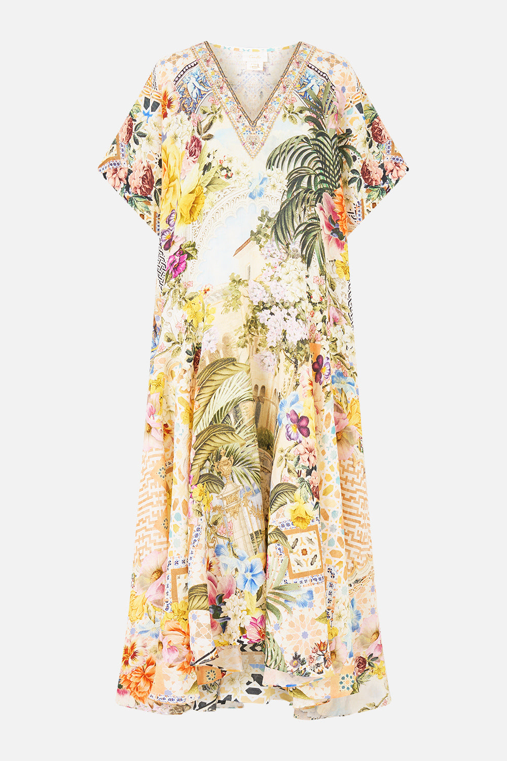 CAMILLA V Neck Kaftan With Drop Waist the Architects OF Alcázar - Image 3