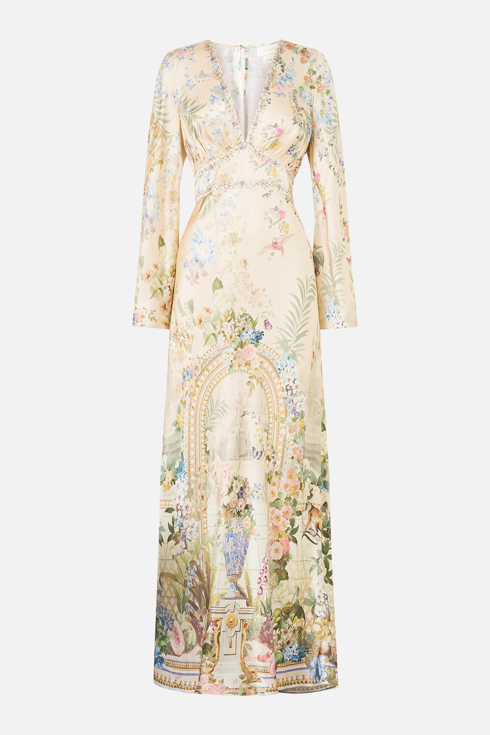 MNCAM131026140621183_3 CAMILLA V Neck Dress With Flared Sleeve Midsummer Masterpiece - Image 3