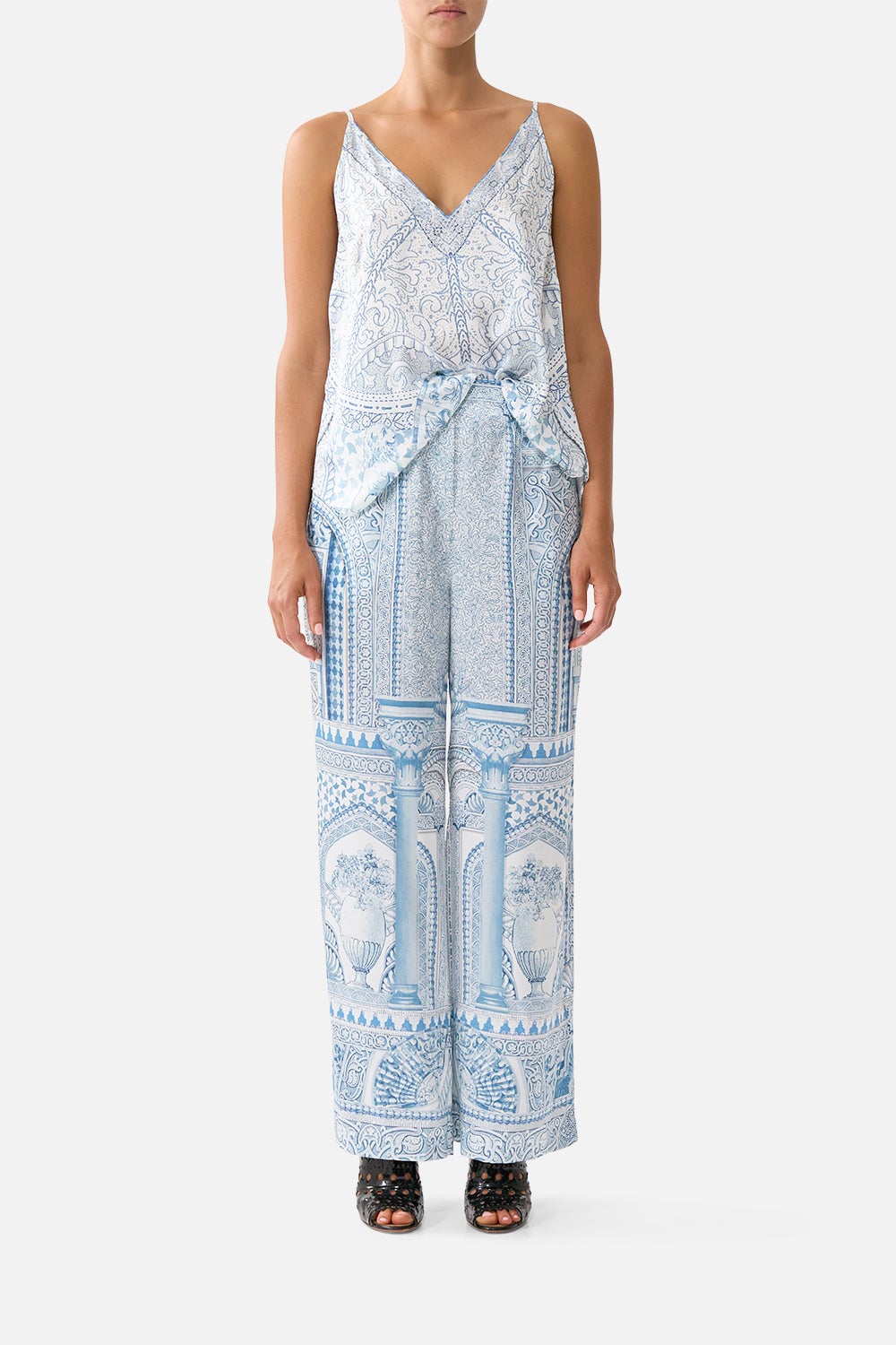 CAMILLA V Neck Cami the Hum OF the Alhambra - Image 1
