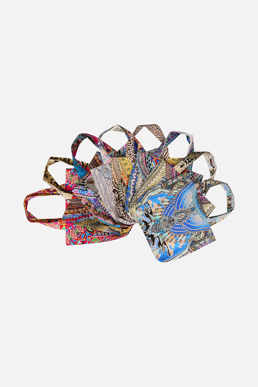 CAMILLA Unicorn Crystalised Tote Bag - Image 1