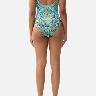 CAMILLA Underwire Square Neck One Piece With Scoop Back Flamenco Euphoria - Image 2