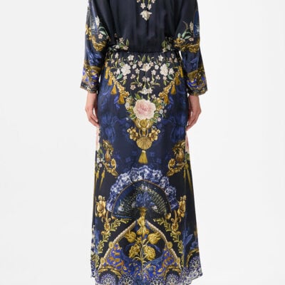 CAMILLA Twist Front Batwing Dress Notes From the Blue Room - Image 2