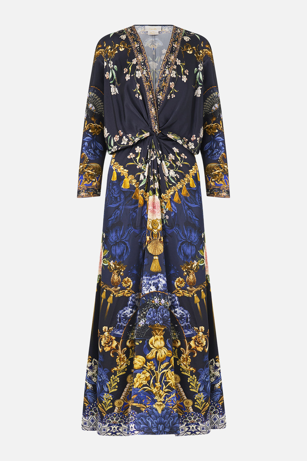 MNCAM131026140621211_3 CAMILLA Twist Front Batwing Dress Notes From the Blue Room - Image 3