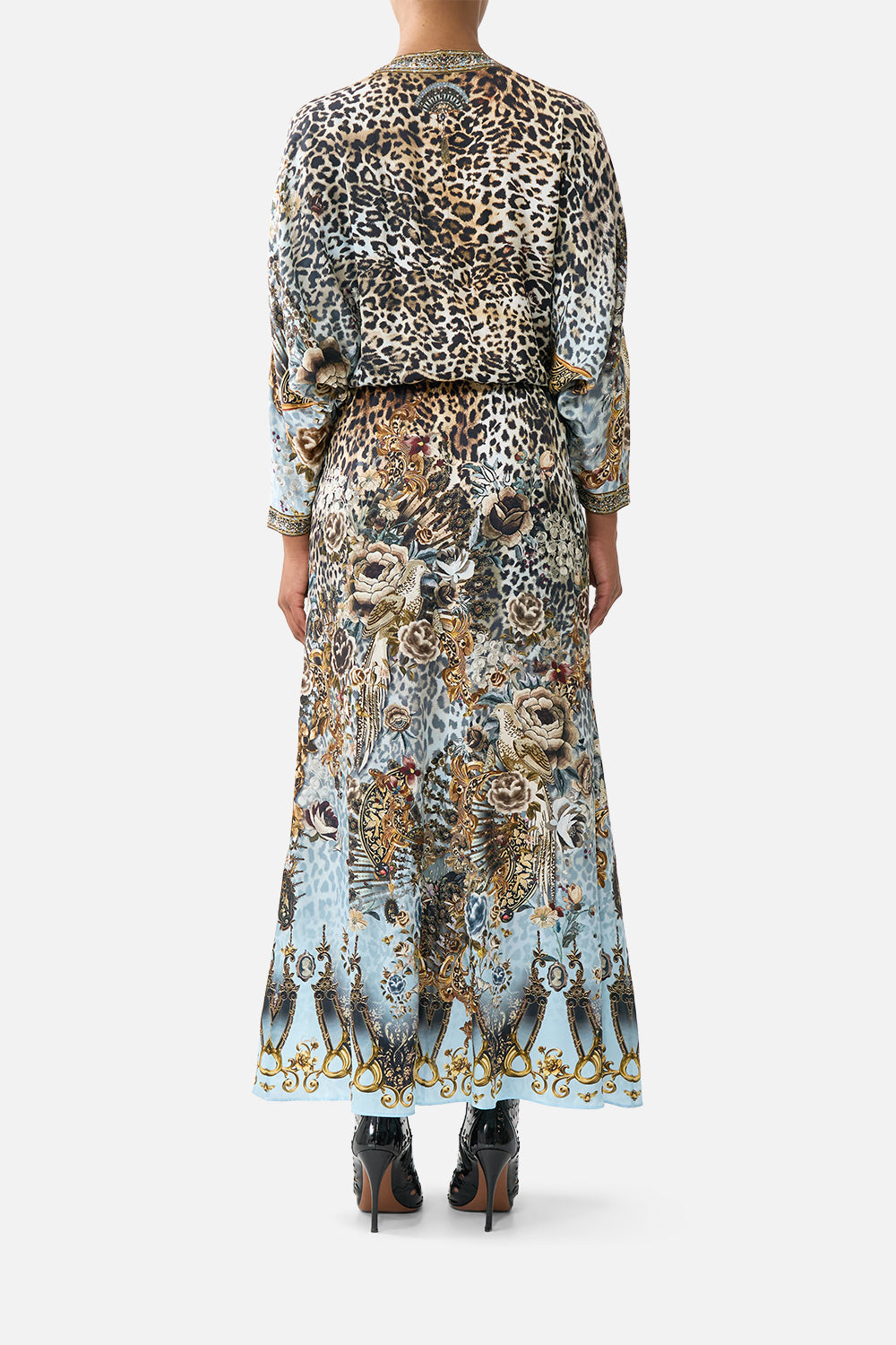 MNCAM131026140621212_2 CAMILLA Twist Front Batwing Dress Fiesta, Siesta, Repeat - Image 2