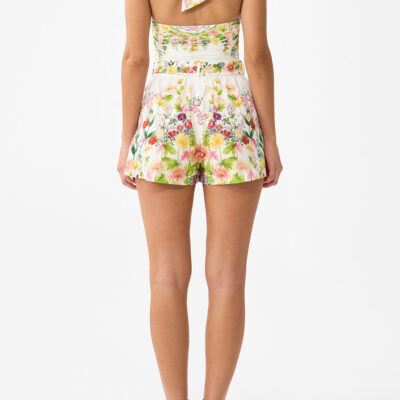 CAMILLA Tuck Front Short With Belt the Call OF Catalonia - Image 2