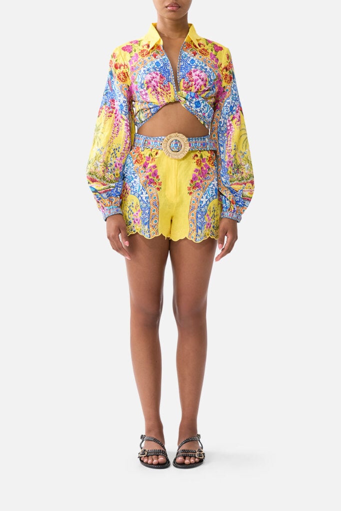 CAMILLA Tuck Front Short Sultanahmet Summer - Image 1
