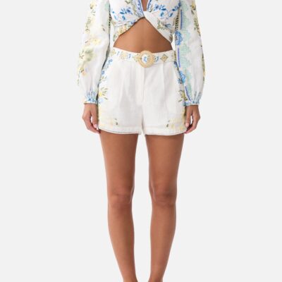 CAMILLA Tuck Front Short MY Homespun Heart - Image 1