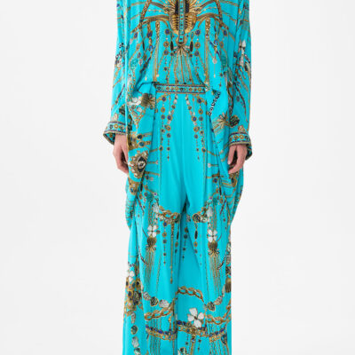 CAMILLA Tuck Front Pant Totems and Treasures - Image 1