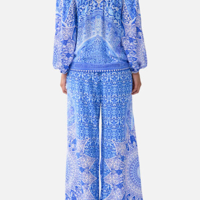 CAMILLA Tuck Front Pant the Bosphorous - Image 2