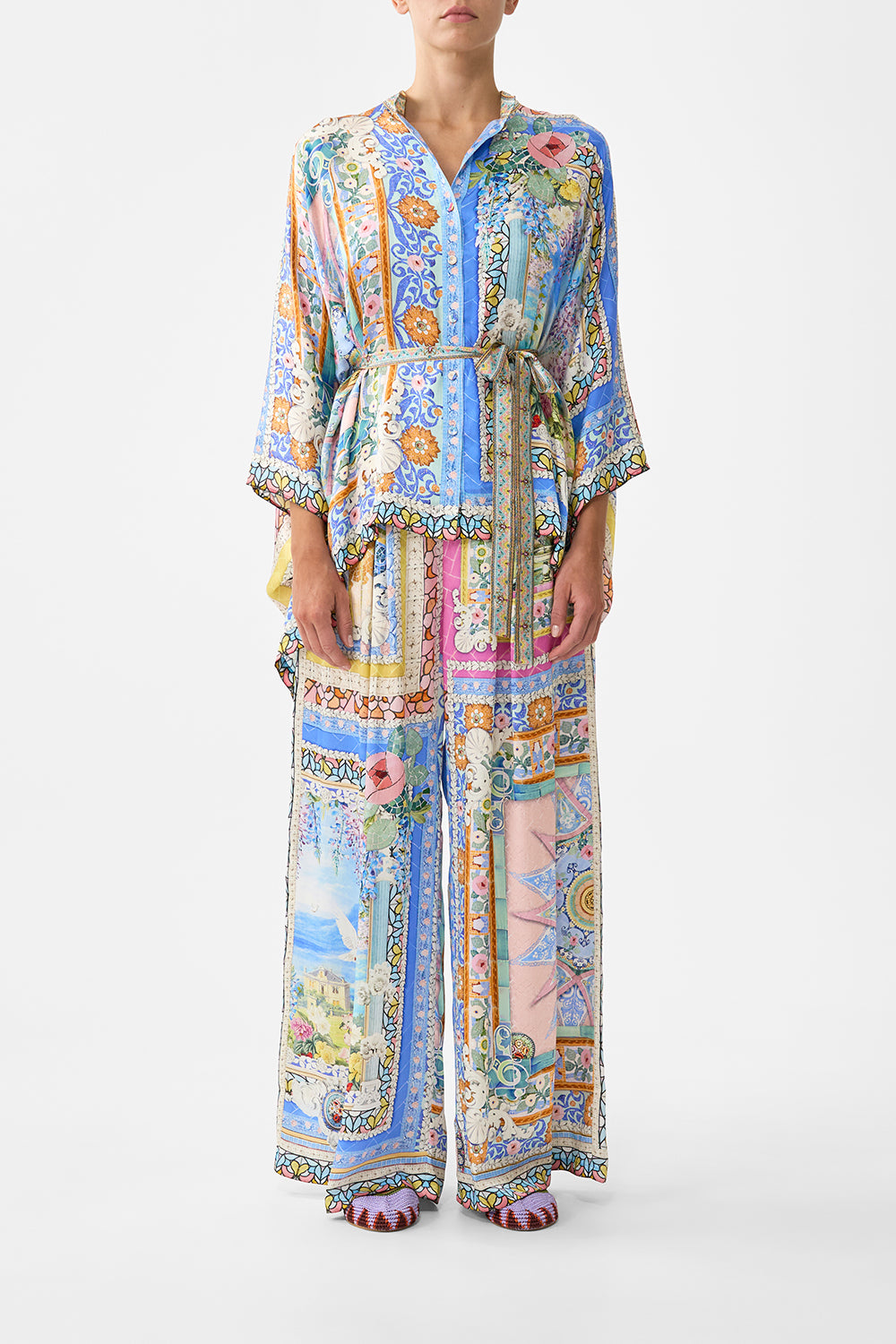CAMILLA Tuck Front Pant Navàs Nouveau - Image 1