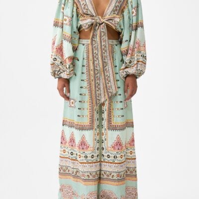 CAMILLA Tuck Front Pant Legend Has IT - Image 1