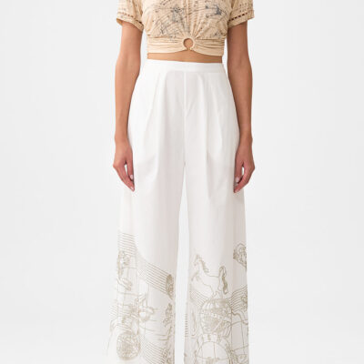 CAMILLA Tuck Front Pant House OF Horoscopes - Image 1