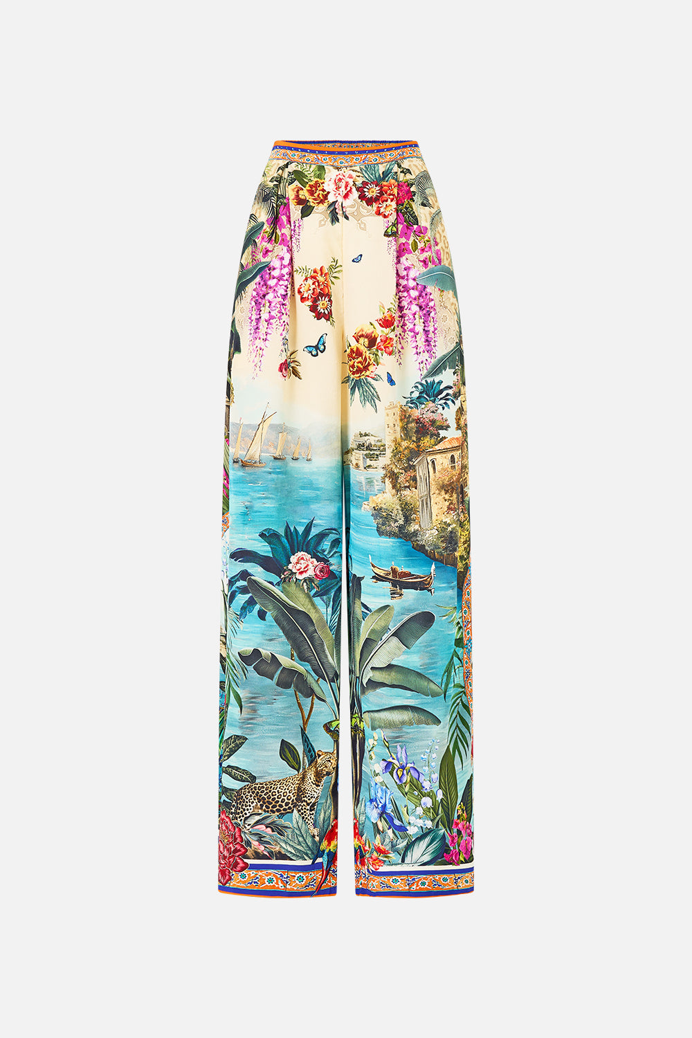 MNCAM131026140621234_3 CAMILLA Tuck Front Pant Bodrum Botanicals - Image 3