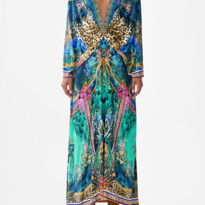 CAMILLA Tuck Front Jersey Dress Animal Alchemy - Image 1