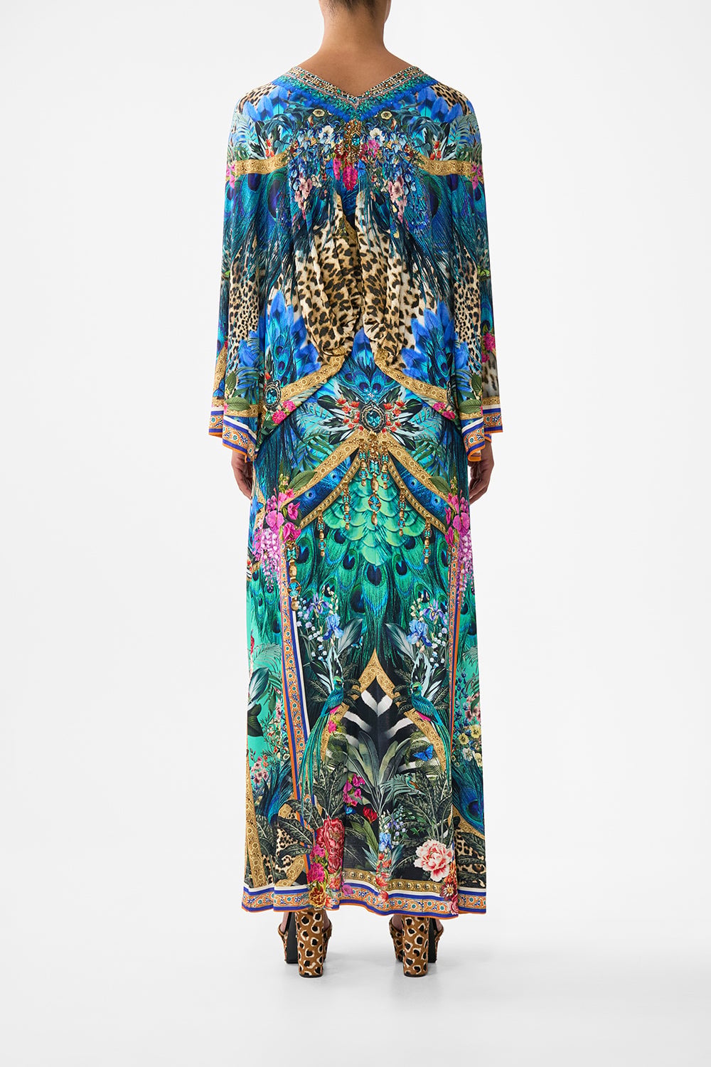 MNCAM131026140621235_2 CAMILLA Tuck Front Jersey Dress Animal Alchemy - Image 2