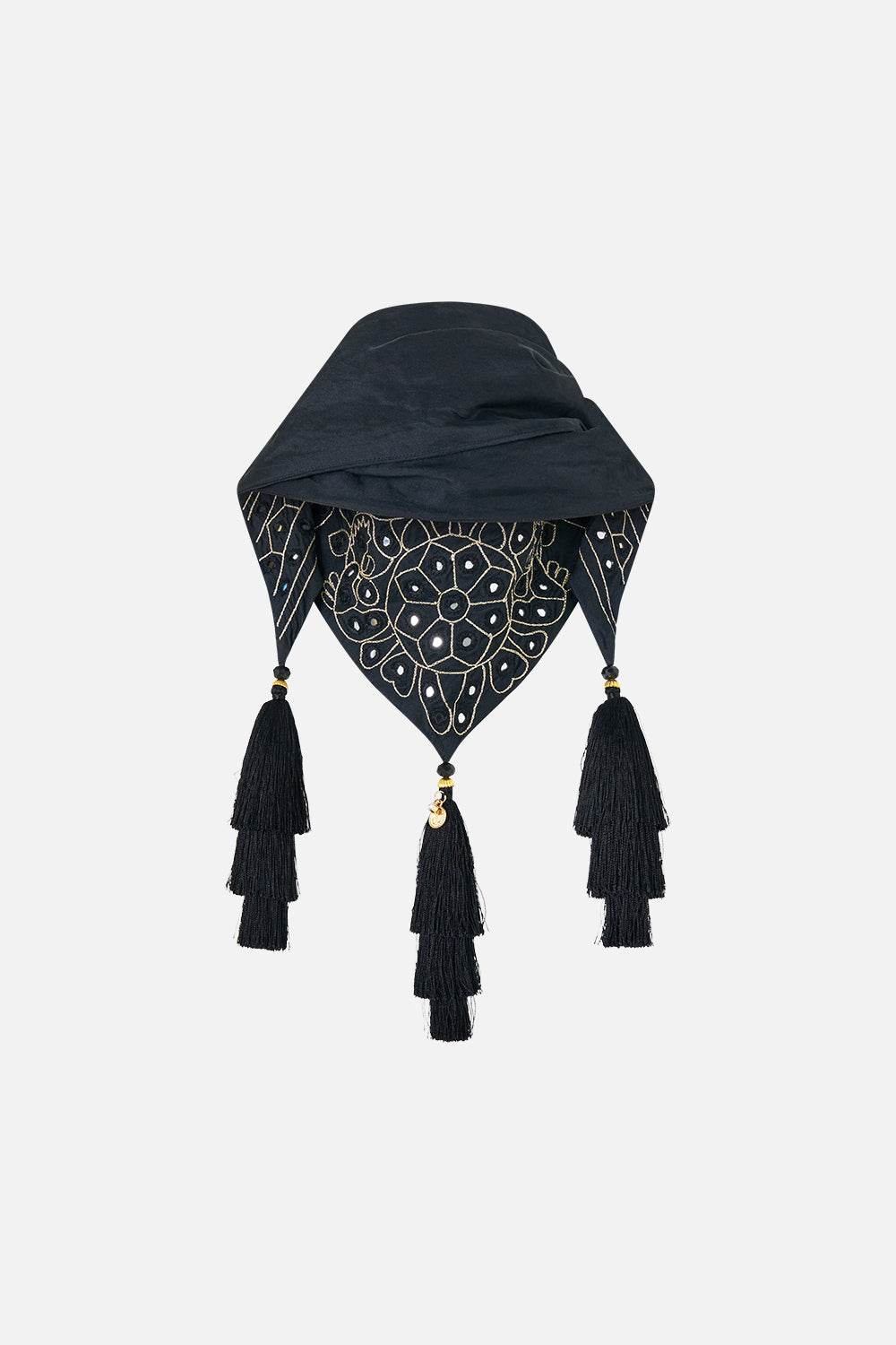 MNCAM131026140621239_3 CAMILLA Triangle Scarf With Tassels Zig Zag Zoo - Image 3