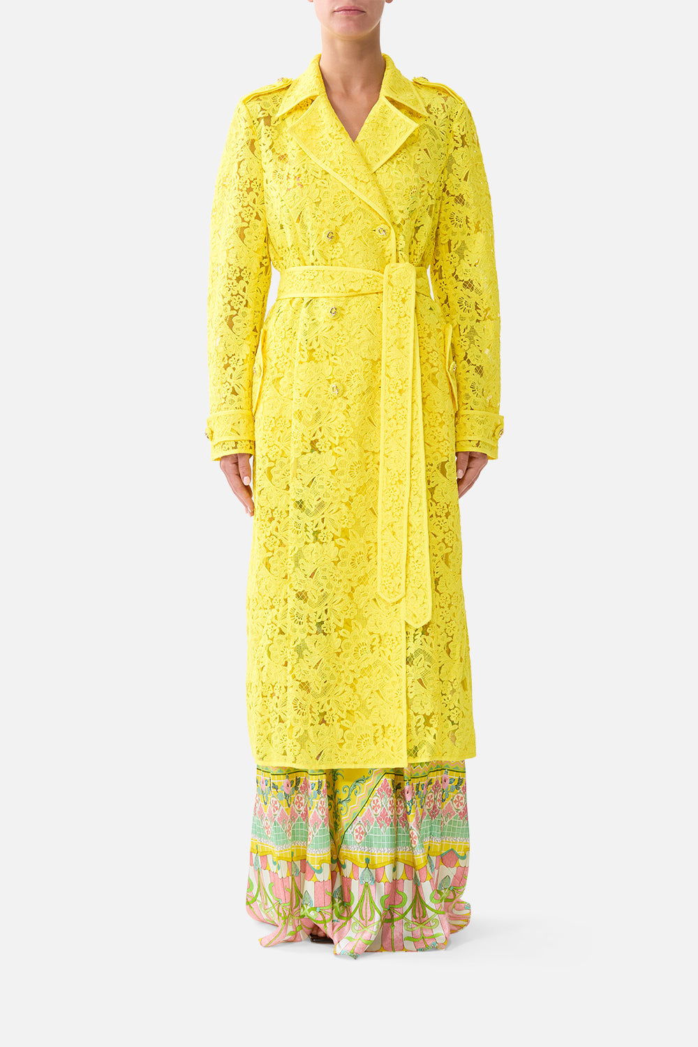 CAMILLA Trench Coat Lady Limonada - Image 1