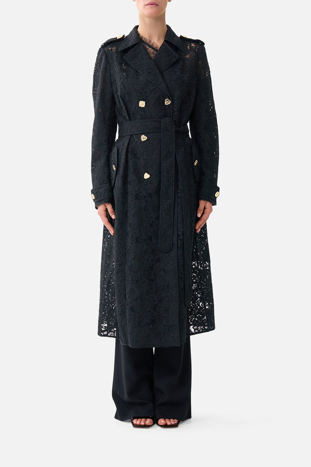 CAMILLA Trench Coat Flamenco Folklore - Image 1