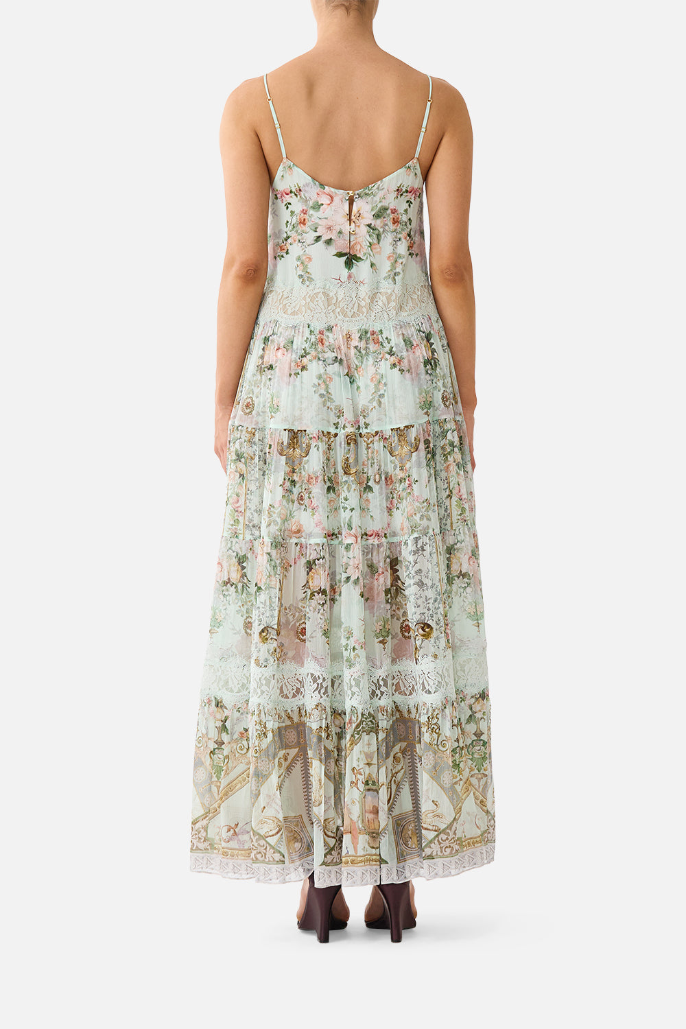 MNCAM131026140621246_2 CAMILLA Trapeze Tiered Dress With Lining Wildflower Wunderland - Image 2