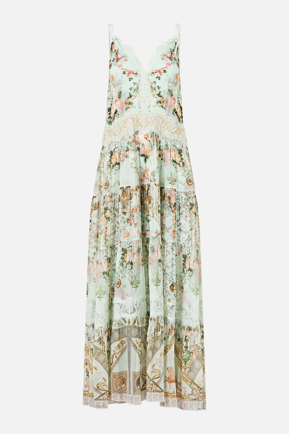 MNCAM131026140621246_3 CAMILLA Trapeze Tiered Dress With Lining Wildflower Wunderland - Image 3