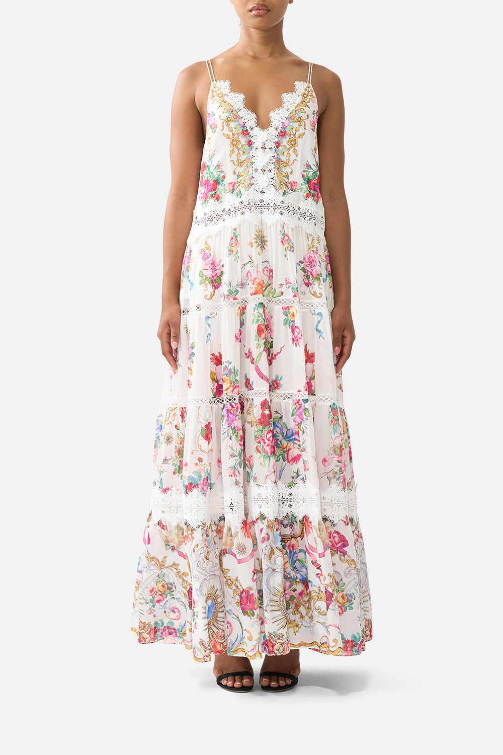 CAMILLA Trapeze Tiered Dress Torero Libertine - Image 1