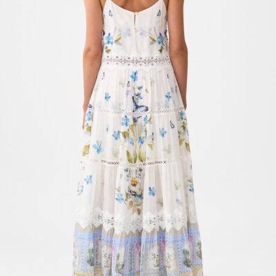 CAMILLA Trapeze Tiered Dress Botanical Ballads - Image 2