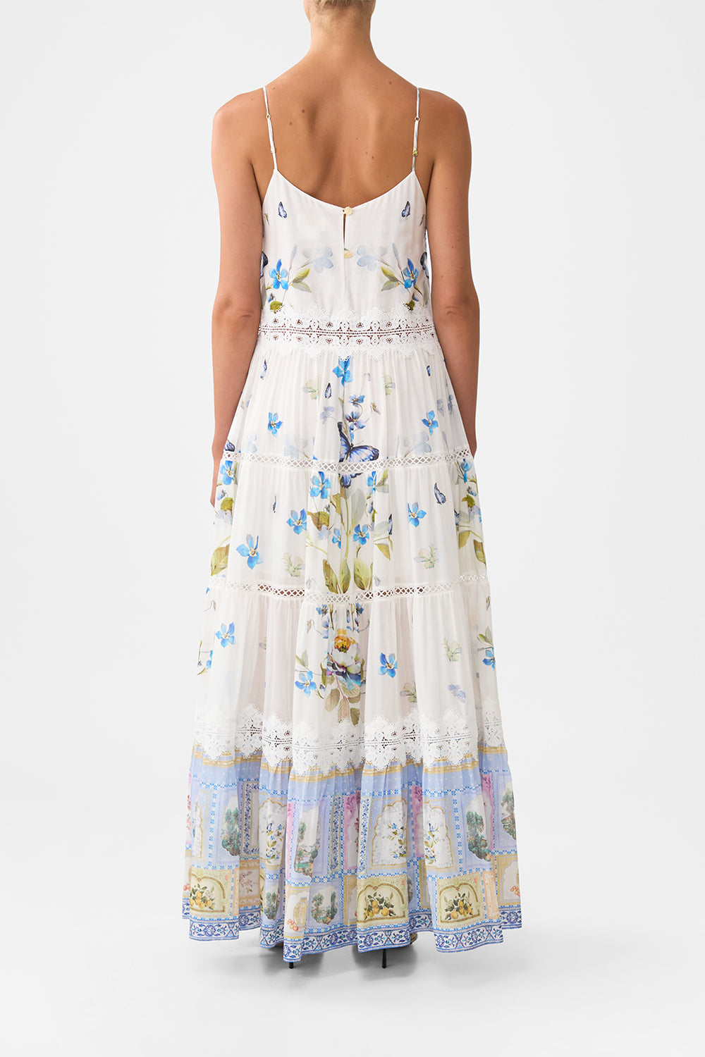 CAMILLA Trapeze Tiered Dress Botanical Ballads - Image 2