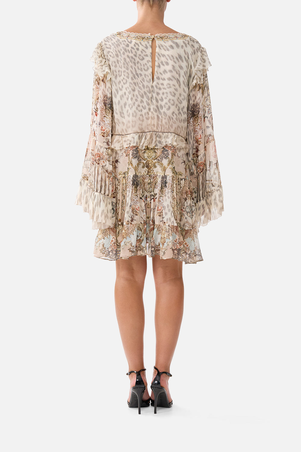 MNCAM131026140621251_2 CAMILLA Tiered Swing Mini Dress Aranjuez Animalia - Image 2