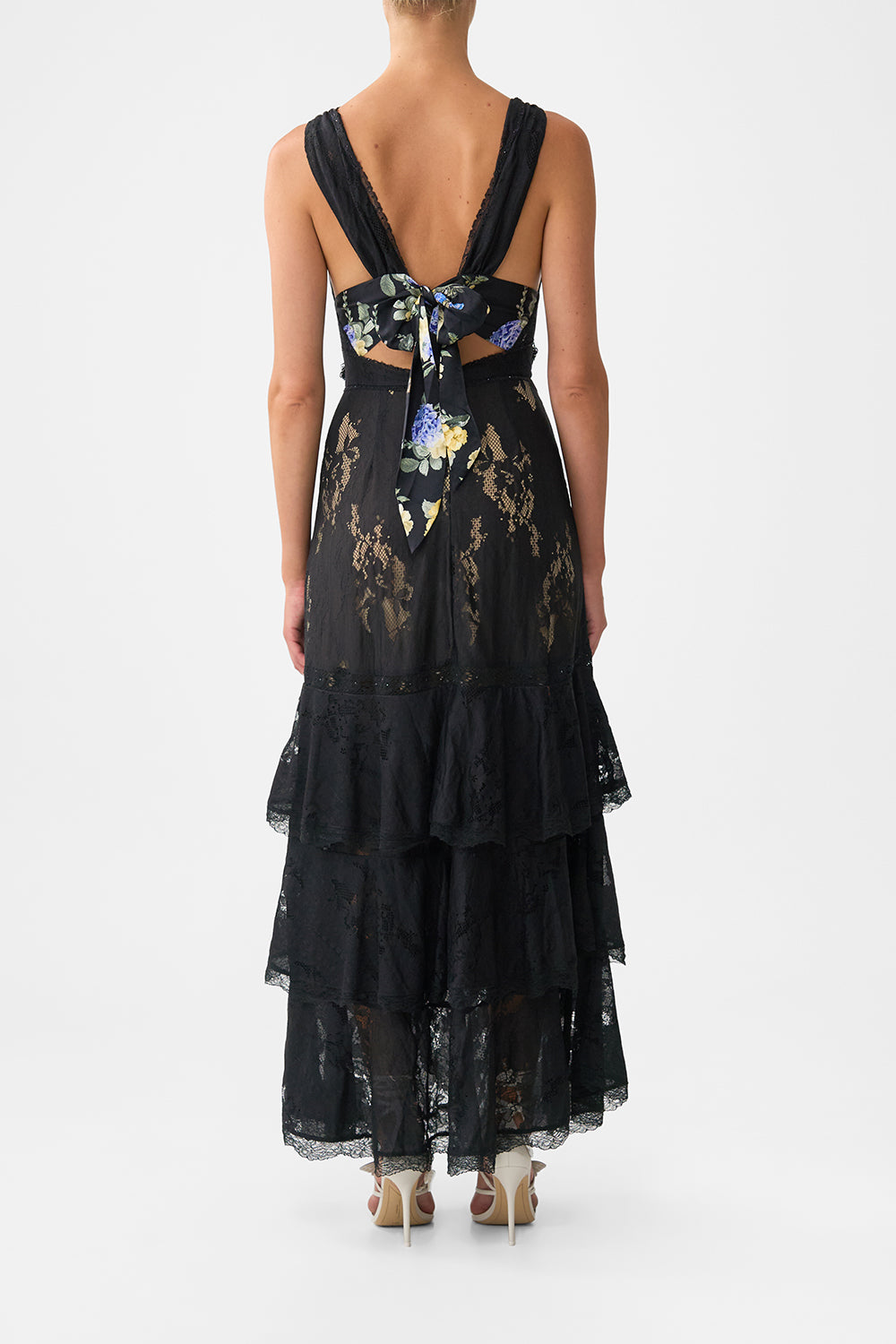 MNCAM131026140621265_2 CAMILLA Tiered Ruffle Hem Dress Ottoman Elegance - Image 2