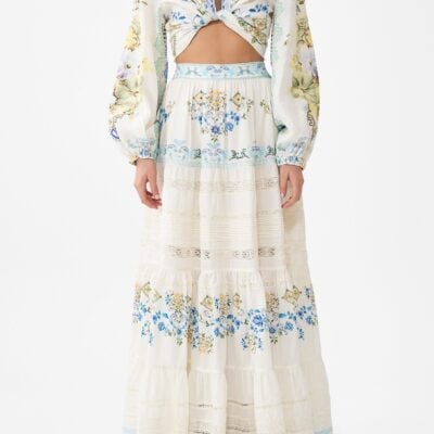 CAMILLA Tiered Maxi Skirt MY Homespun Heart - Image 1