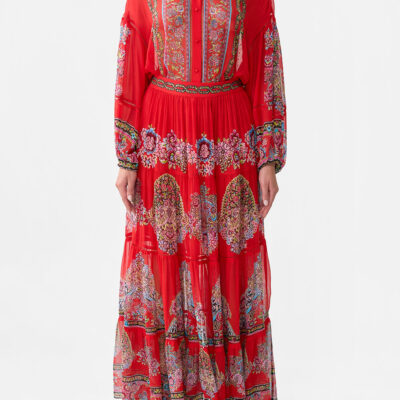 CAMILLA Tiered Maxi Skirt Artisans OF Anatolia - Image 1