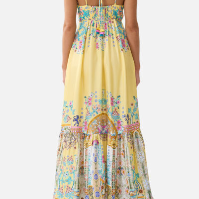 CAMILLA Tiered Dress With Hardware Barcelona Bebe - Image 2