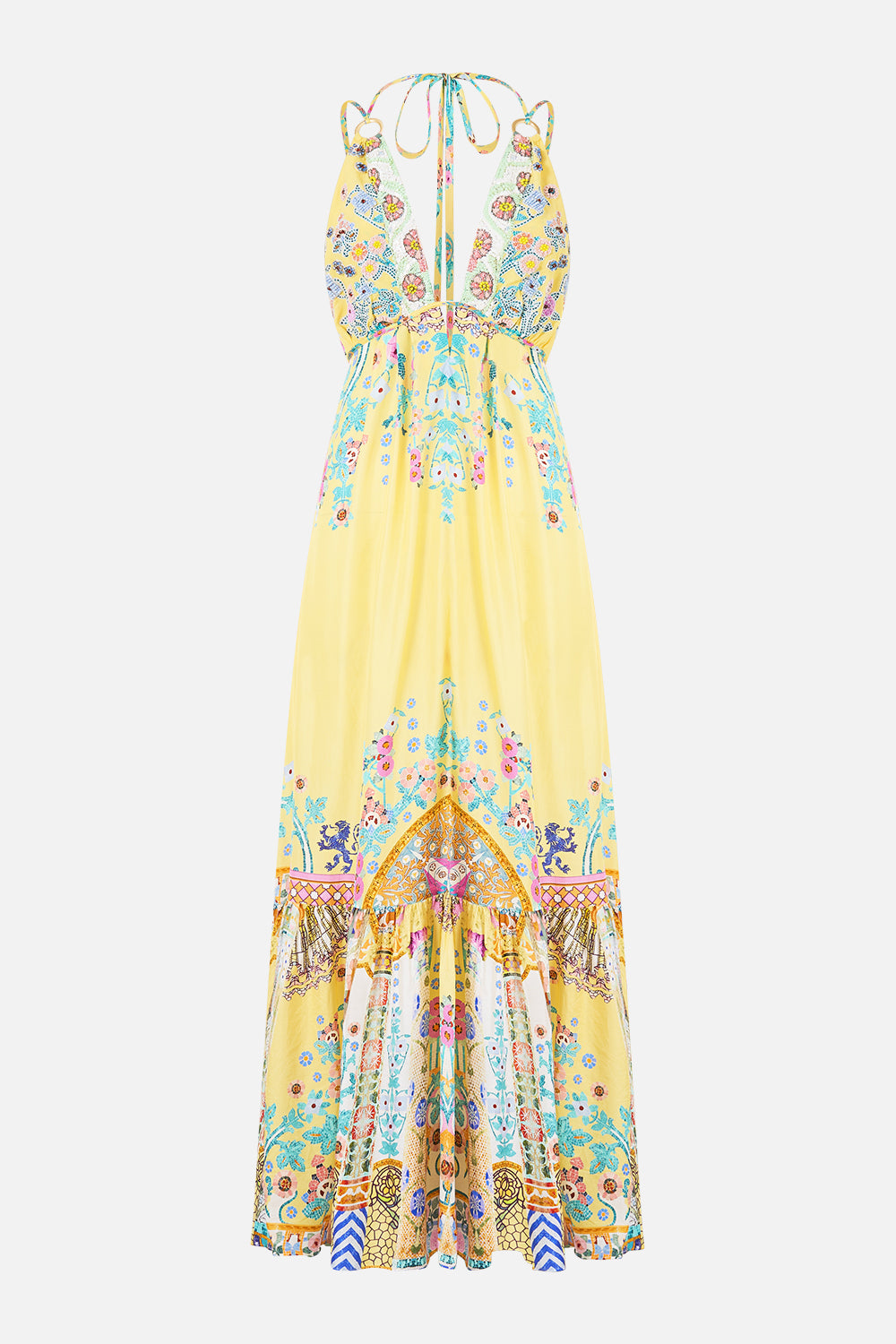 MNCAM131026140621269_3 CAMILLA Tiered Dress With Hardware Barcelona Bebe - Image 3