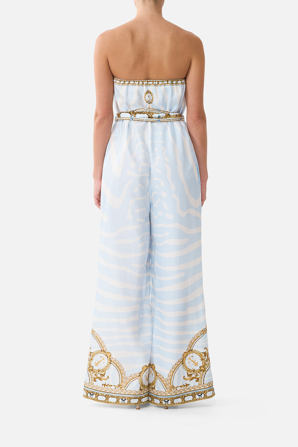 MNCAM131026140621272_2 CAMILLA Tie Waist Strapless Jumpsuit Spirit OF Stripes - Image 2