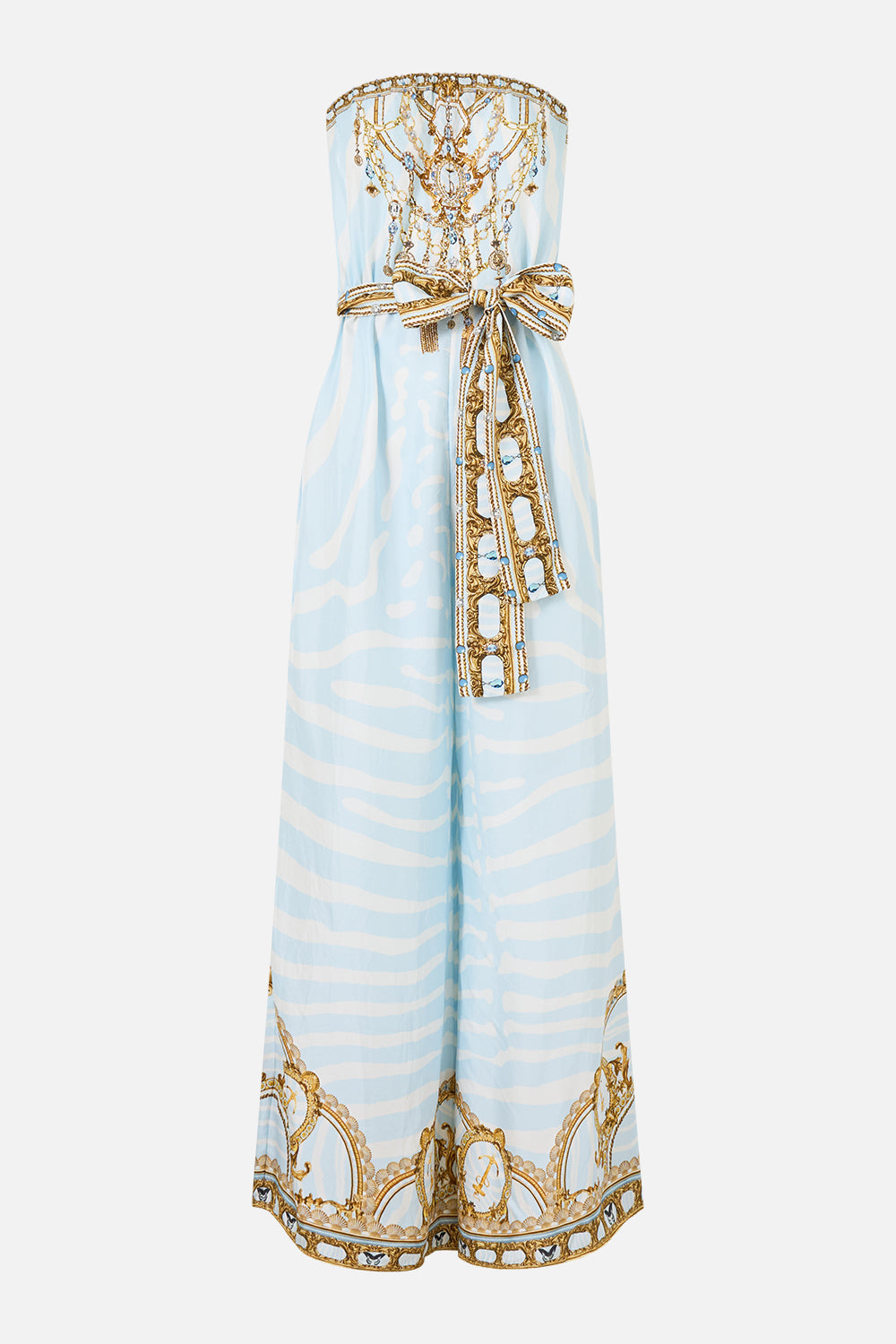 MNCAM131026140621272_3 CAMILLA Tie Waist Strapless Jumpsuit Spirit OF Stripes - Image 3