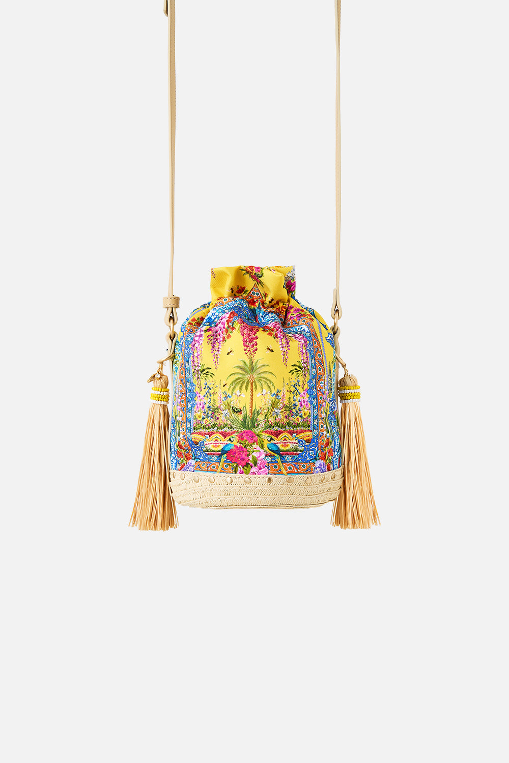 MNCAM131026140621279_2 CAMILLA Tie Top Bucket Bag With Tassels Sultanahmet Summer - Image 2
