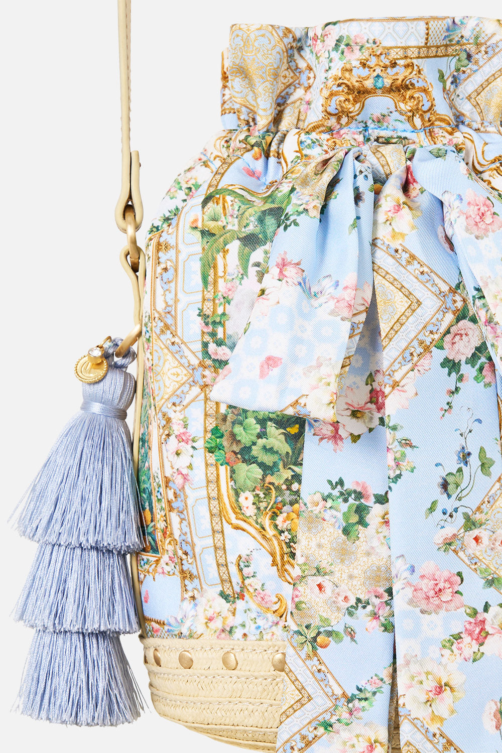 MNCAM131026140621280_3 CAMILLA Tie Top Bucket Bag With Tassels Sisi Society - Image 3