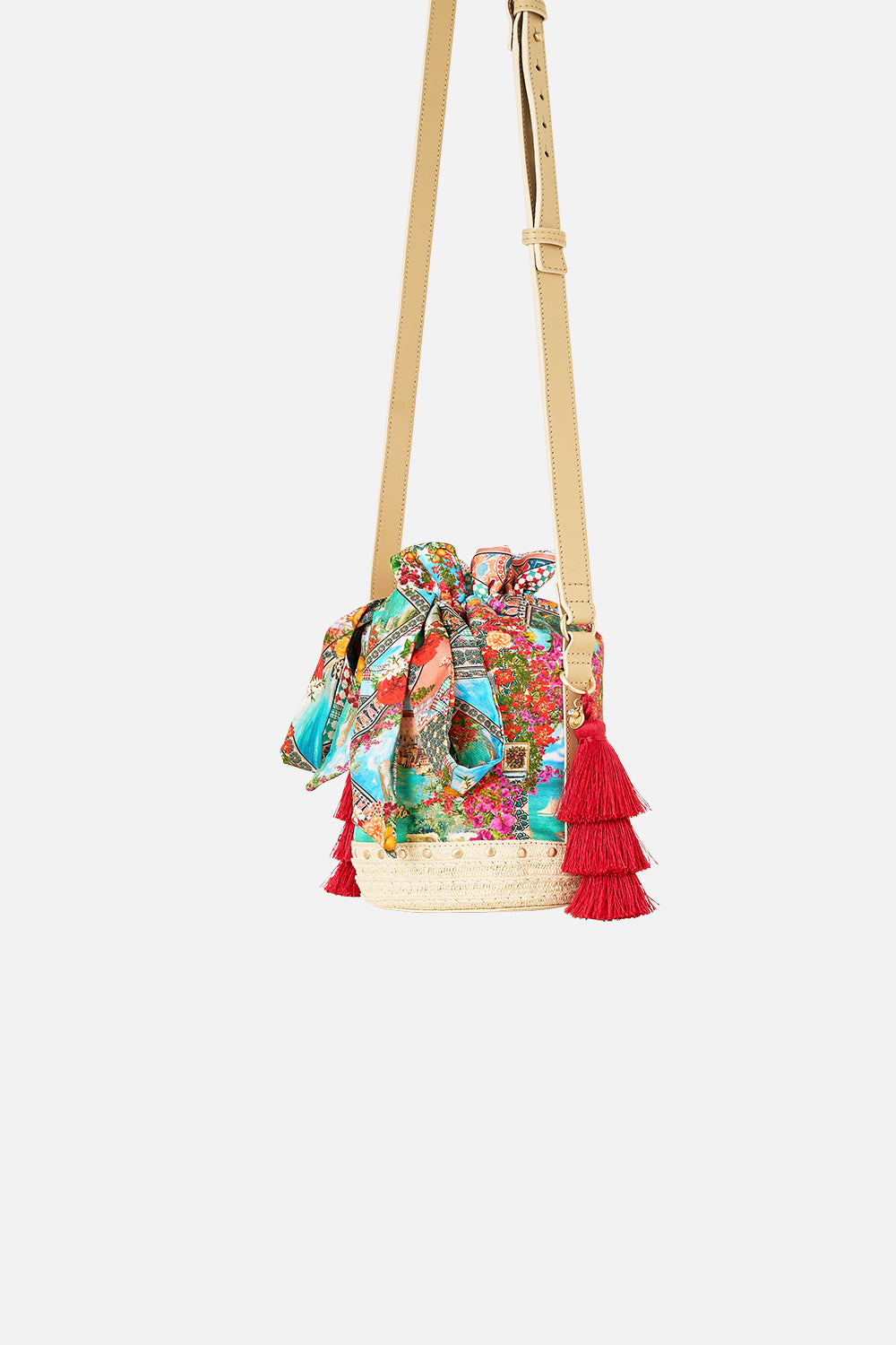 MNCAM131026140621281_3 CAMILLA Tie Top Bucket Bag With Tassels Meet ME - Image 3