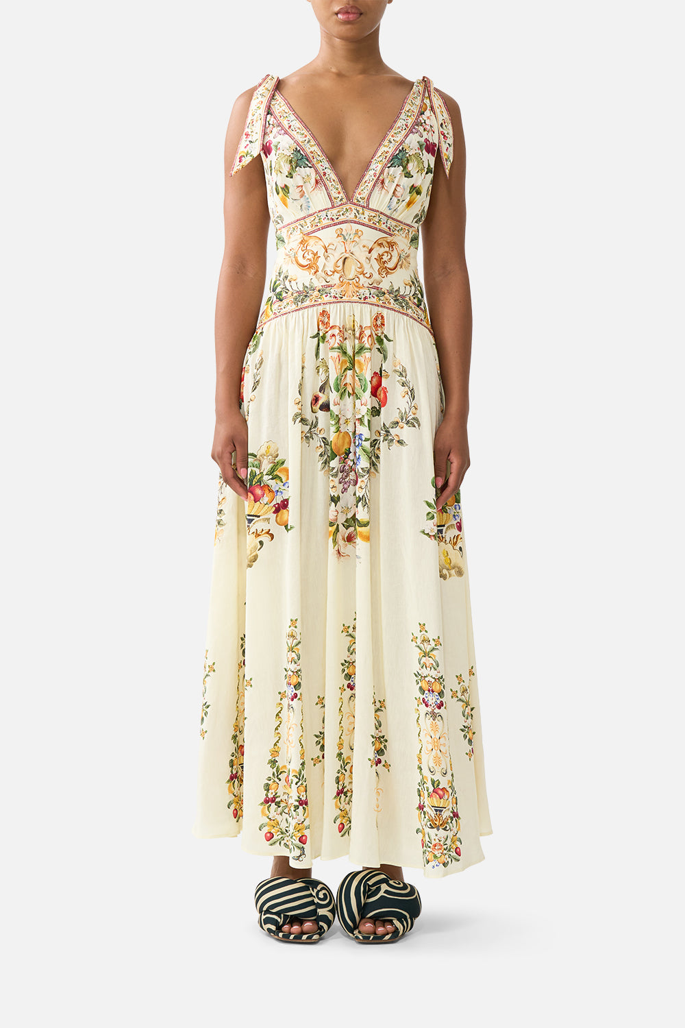 CAMILLA Tie Shoulder Dress VA VA Vintage - Image 1