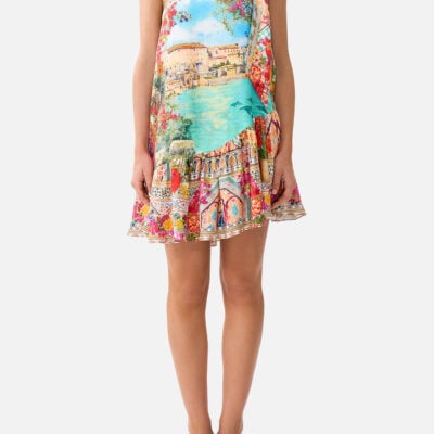 CAMILLA Tie One Shoulder Short Dress Meet ME - Image 1