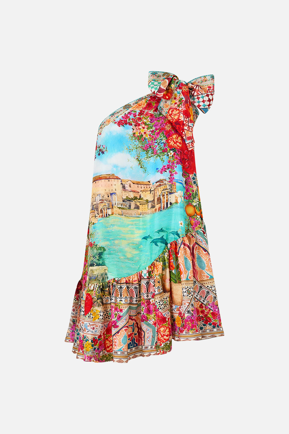 MNCAM131026140621290_3 CAMILLA Tie One Shoulder Short Dress Meet ME - Image 3