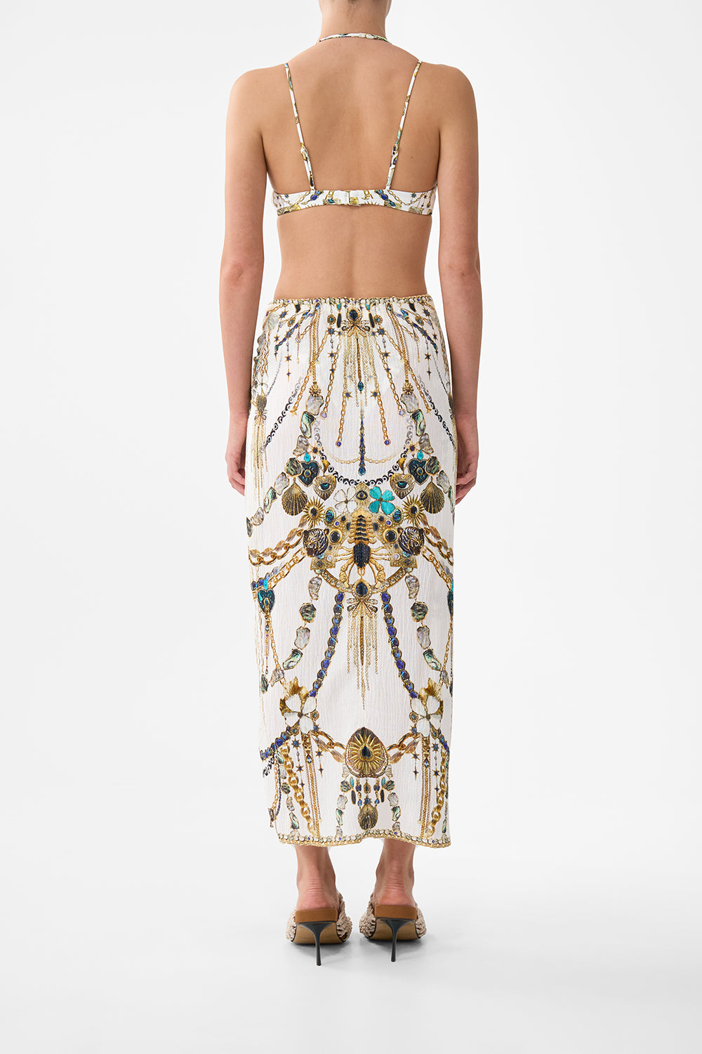 MNCAM131026140621297_2 CAMILLA Tie Front Skirt Chain Gang - Image 2