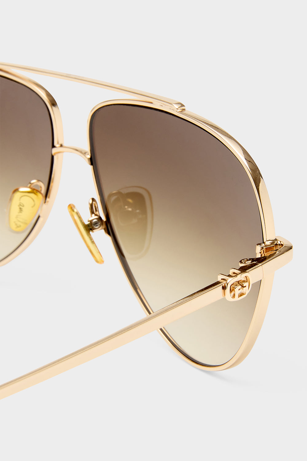 MNCAM131026140621323_3 CAMILLA The Voyage Sunglasses Gold / Leopard - Image 3