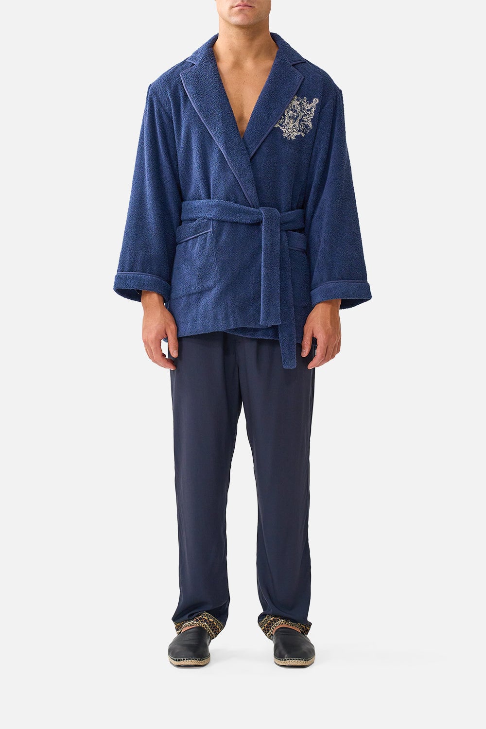 CAMILLA Tapered Elasticated Lounge Pant Cloaked - Image 1