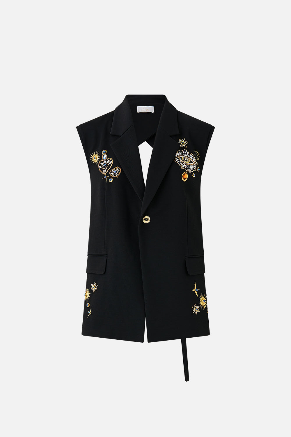 CAMILLA Tailored Sleeveless Vest Amulets and Alchemy - Image 3